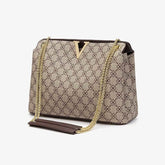 Luxury Chain Shoulder Crossbody Leather Sling Bag